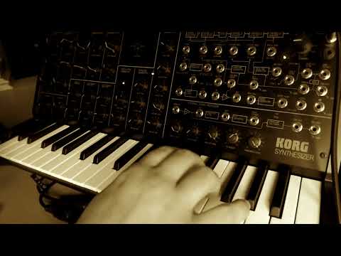 Late night beats with Korg MS-20 mini