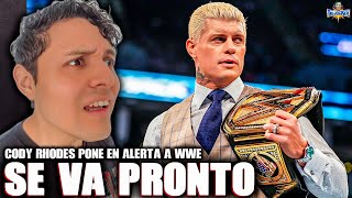 Download lagu CODY RHODES SE RETIRA PRONTO de WWE 😰 ALERTA por BAJOS RATINGS y THE ROCK REGRESA 😱 NotiBOMB!! mp3