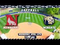 2021 Softball- Newberry at Wingate (Game 1)