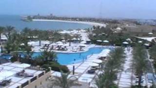 preview picture of video 'Ras Al Khaimah Hilton Beach Resort und Spa Pool Strand Luxushotel Strandhotel'