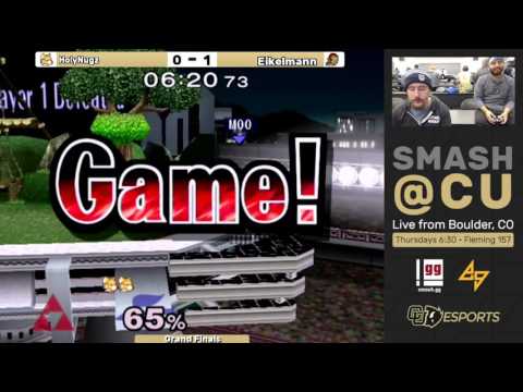Smash @ CU #8: HolyNugz vs. Eikelmann (GF)