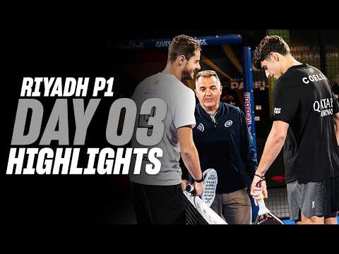 Riyadh Season Premier Padel P1🇸🇦🎾: Day 3 - Men Highlight