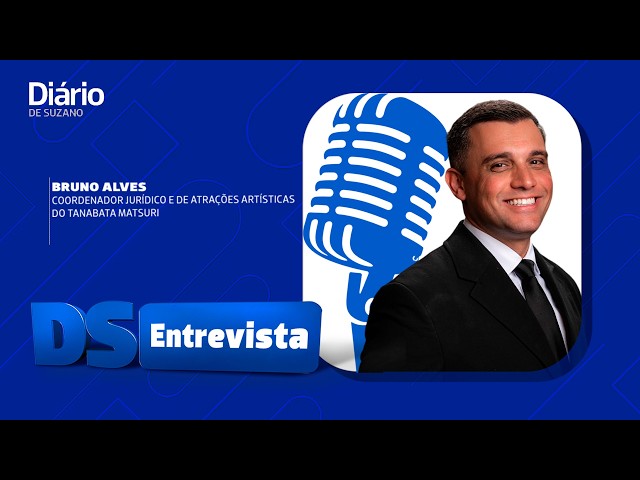 DS Entrevista Bruno Alves coordenador Jur&iacute;dico e de Atra&ccedil;&otilde;es Art&iacute;sticas do Tanabata Matsuri