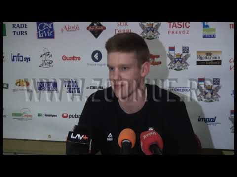 Aleksa Ćubić o utakmici protiv Tamiša