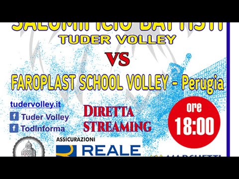 Salumificio Battisti Tuder Volley vs Faroplast School Volley Perugia