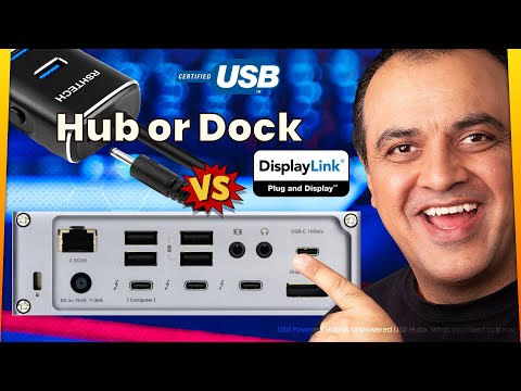 USB Docks vs Hubs | Which one do you need? Thunderbolt Docks DisplayLink