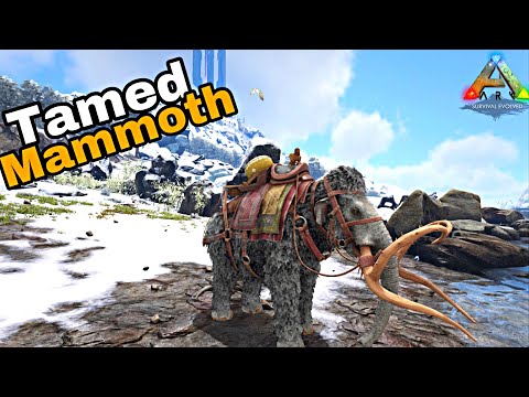 How to tame a Mammoth in Ark Survival Evolved