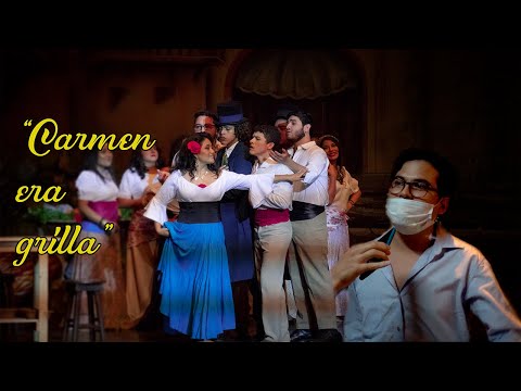 Me fui a ver la ópera Carmen en GUAYAQUIL | ENTREVISTA A LOS ACTORES