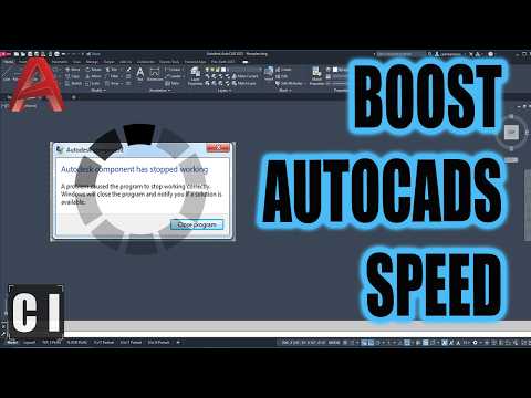 5 Simple Tricks to SPEED UP AutoCAD Performance in Minutes!