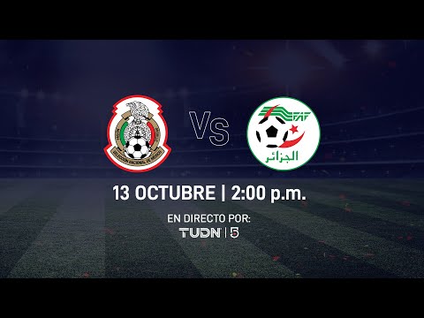 México vs. Argelia | partido amistoso | blim tv