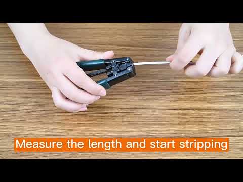 FTTH Flat Drop Optical Cable Stripper