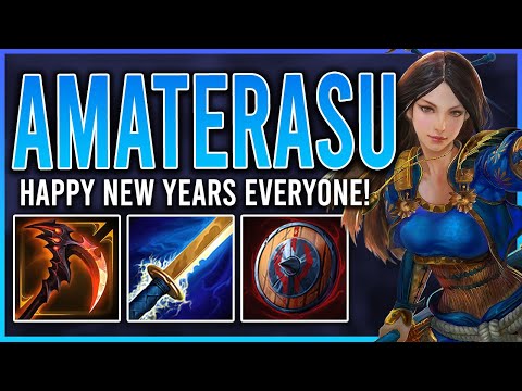STARTING OFF NEW YEARS RIGHT WITH AMATERASU! - Solo Grandmasters Ranked Conquest Season 9