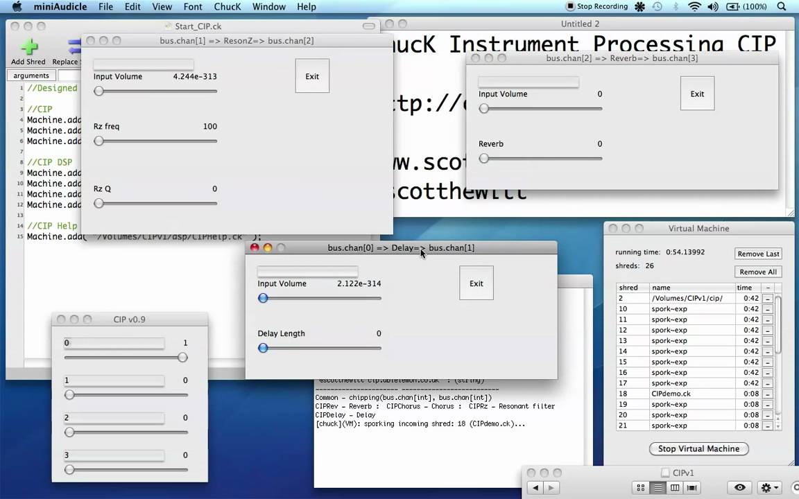 CIP Introduction - Chuck Instrument Processing