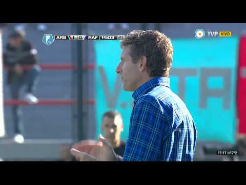 Gol de Aguirre. Arsenal 1 - Atlético Rafaela 0 | Torneo Final 2014 - Fecha 19