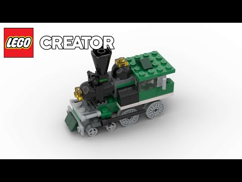 LEGO Creator 4837 | Mini Trains | 2008 | Speed Build | 1/3