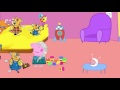 Five Little Peppa Pig George Batman Jumping On The Bed Nursery Rhyme Pig House TV