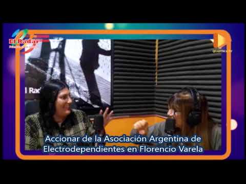 Accionar de la Asociación Argentina de Electrodependientes en Florencio Varela