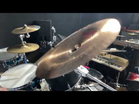 David Garibaldi's Tower of Power, Paiste 18" 3000 Series China Cymbal 1658g 1980s image 17