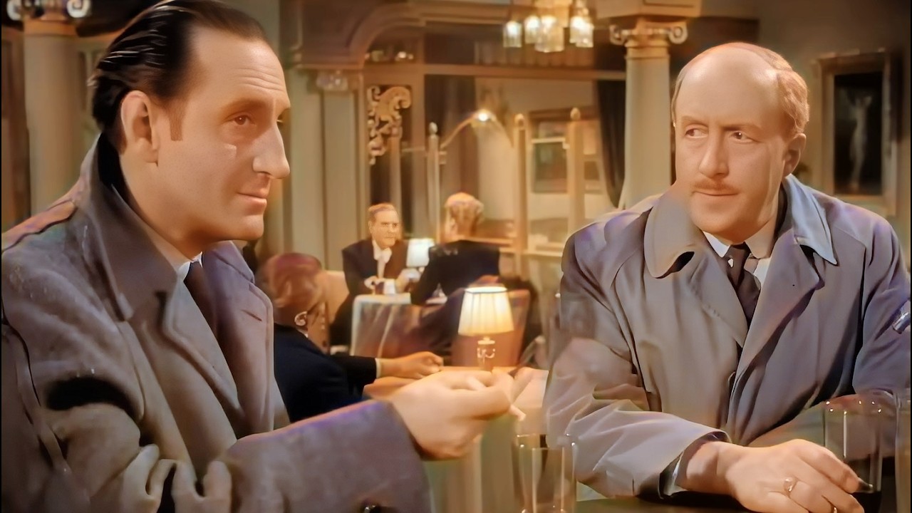 Basil Rathbone | The Woman in Green (Sherlock Holmes, 1945) Murder Mystery | Colorized Movie