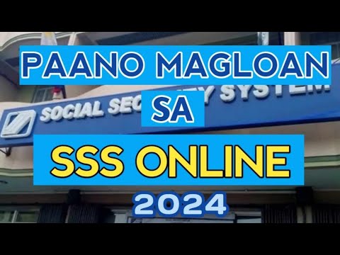 Paano Mag Loan sa SSS Online 2024 | Paano Mag Apply ng Salary Loan | How to Apply SSS Salary Loan