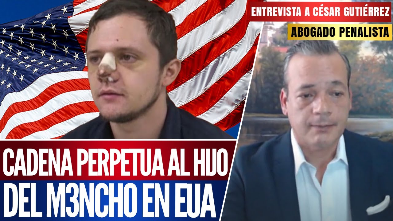 CADENA PERPETUA AL "M3NCH1T0" EN EE.UU / DURO GOLPE AL C4RT3L: CÉSAR GUTIÉRREZ PRIEGO
