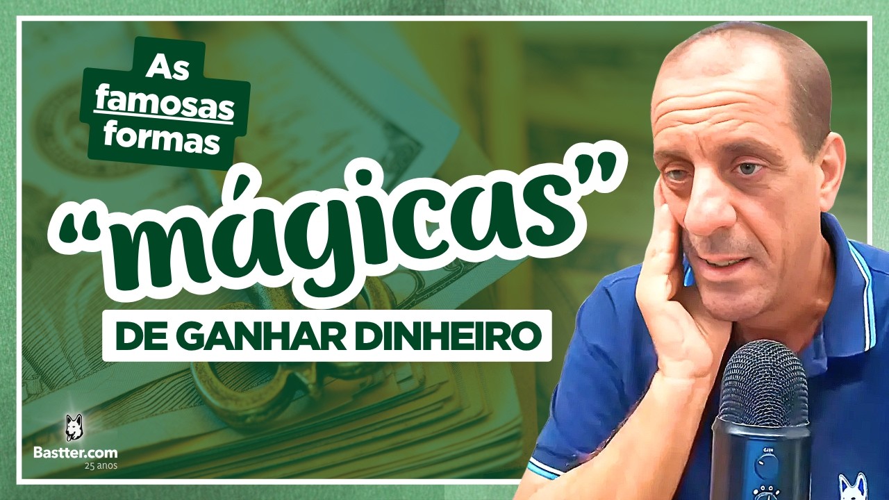 ACORDA! POR QUE ESTÃO te VENDENDO formas de ENRIQUECER? - Cortes da Bastter.com