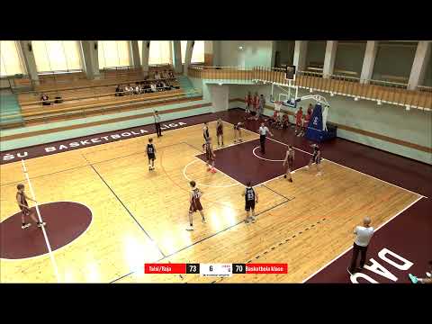 LJBL pārspēles U19 zēni: Talsi/Roja - BJBS Rīga/Basketbola Klase