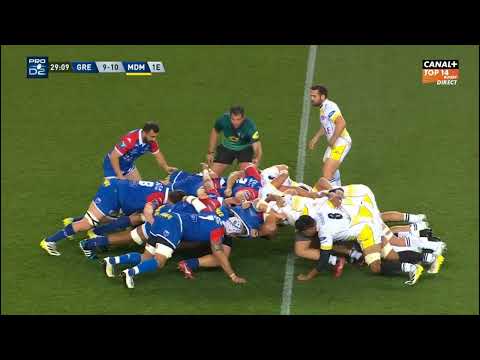 luka goginava highlights  - Grenoble - Mont de Marsan 33-21