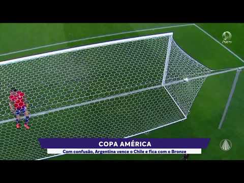 Veja como foi a disputa de terceiro lugar da Copa América entre Chile e Argentina!