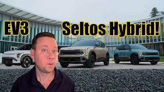 Kia Reveals the 2027 Seltos, Seltos Hybrid and EV3!
