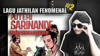 Download lagu LAGU JATHILAN FENOMENAL #2 PUTRI SARINANDE versi AMBYAR mp3