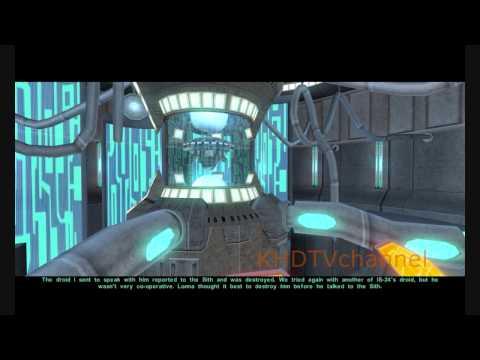 Kotor 2 TSLRCM 1.8.2 + M4-78EP Walkthrough part 33 - M4-78 part 3 ( Dark Side Female )