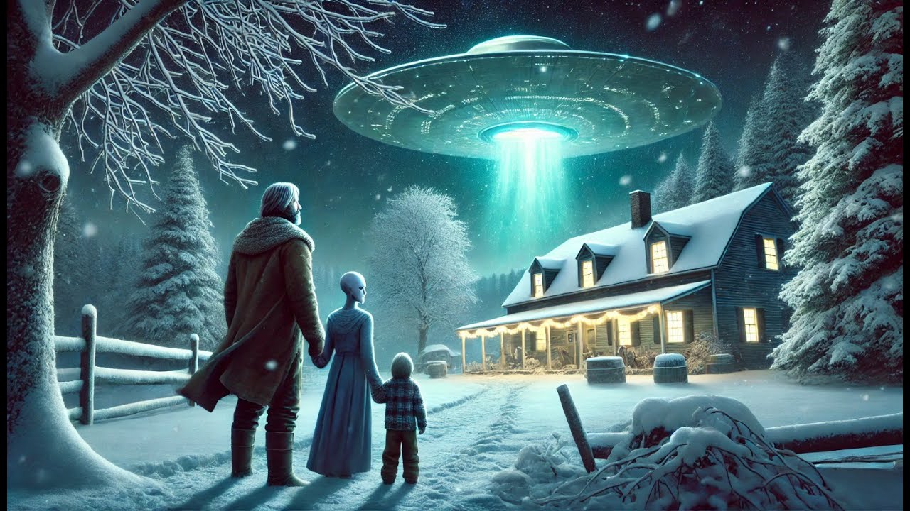 The alien woman and her little girl were weak with hunger. A human saved them