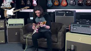 Video thumbnail for Fender Custom Shop LTD '50s Dual Mag II Strat - Faded Aged Champagne Metallic by The Peach Boutique