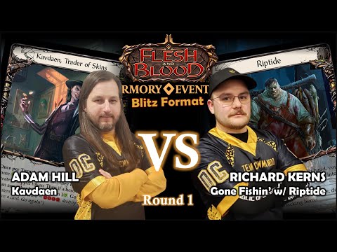 Flesh and Blood TCG | Armory Blitz Tournament | Round 1