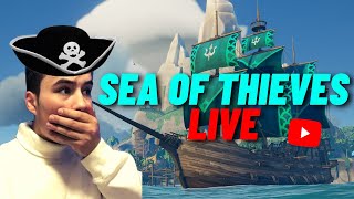 Sailing the 7 seas with my Friends *GONE WRONG* | Sea of Theives Live