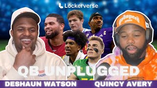 Deshaun & QA Discuss NFL Draft Combine & Share What EVERY Rookie Should Know! | QB Unplugged Ep 20