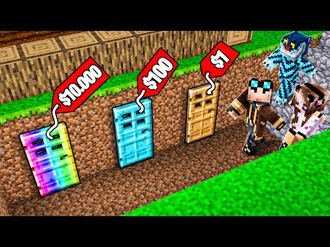 NON APRIRE LA PORTA SBAGLIATA DEI MOSTRI DI MINECRAFT!!