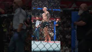 Cage Side View Of StIrlings KO 💥 #ufcbelgrade