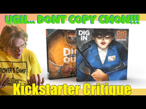 Dig Your Way Out: Dig In expansion - Kickstarter Critique