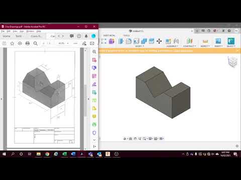 Fusion 360 - How to Make the Second Isometric Shape