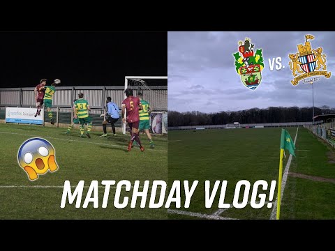 MY FIRST VLOG!!! Runcorn Linnets vs. Clitheroe | Matchday Vlog