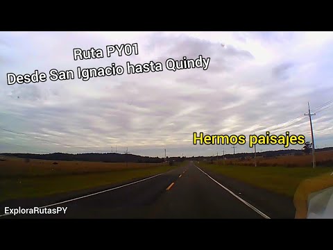 Ruta PY01 - Desde San Ignacio hasta Quindy #rutas #paraguay #viaje #viajemos