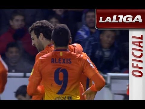 La Liga | Todos los goles del partido Deportivo Alavés - FC Barcelona (0-3) | 30-10-2012 | 1/16 ida