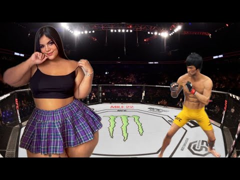 Bruce Lee vs Queen KungFu (EA Sports UFC 4) wwe mma