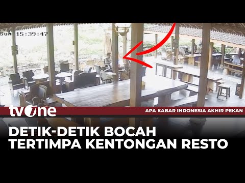 Detik-detik Bocah Tewas Tertimpa Kentongan di Sebuah Resto Terekam CCTV!! | tvOne