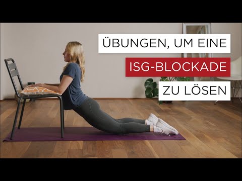 Übungen, um eine ISG-Blockade zu lösen