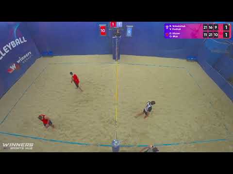 21:35 R. Voloshchuk / V. Dudnyk - D. Kliuiev / O. Bilyk 14.11.2022 | Winners Beach Volleyball