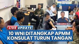 10 WNI Ditangkap APMM di Perairan Sabah, KRI Tawau Bantu Beri Pendampingan Hukum & Kekonsuleran