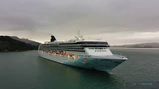 Norwegian Spirit, in Dunedin Harbour, 9th January 2026